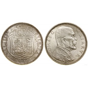 Czechosłowacja, 10 koron, 1928, Kremnica