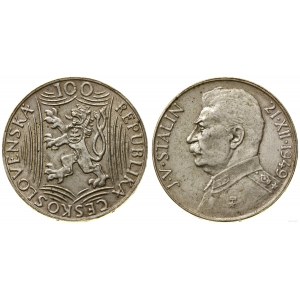Czechosłowacja, 100 koron, 1949, Kremnica