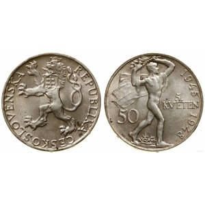 Czechosłowacja, 50 koron, 1948, Kremnica