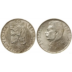 Tschechoslowakei, 50 Kronen, 1949, Kremnica