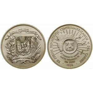 Dominikánska republika, 1 peso, 1974