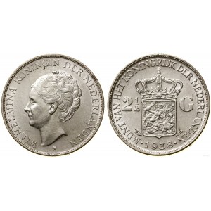 Die Niederlande, 2 1/2 Gulden, 1938, Utrecht