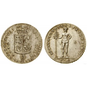 Niemcy, 1/6 talara, 1794 PLM, Clausthal