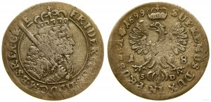 Niemcy, ort, 1699 SD, Królewiec