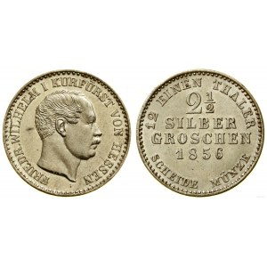Niemcy, 2 1/2 grosza (Silbergroschen) = 1/12 talara, 1856, Kassel