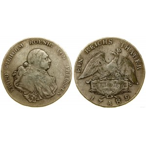 Nemecko, thaler, 1789 A, Berlín