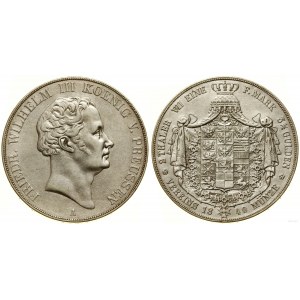 Niemcy, dwutalar = 3 1/2 guldena, 1840 A, Berlin