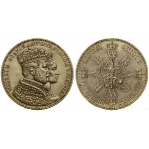 Germany, coronation thaler (Vereinstaler), 1861 A, Berlin