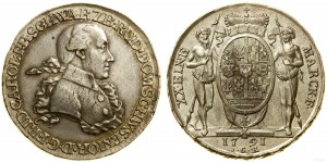 Germany, half thaler (1/2 thaler), 1791 ICK, Saalfeld