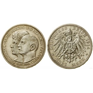 Germany, 3 marks, 1914 A, Berlin