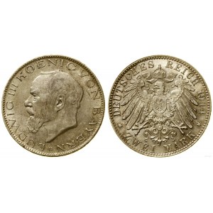 Niemcy, 2 marki, 1914 D, Monachium