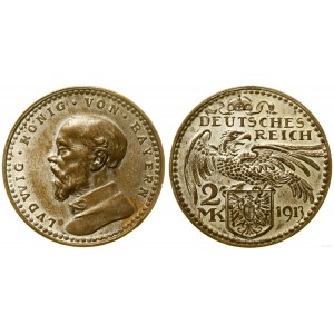 Německo, 2 marky - proof mince, 1913
