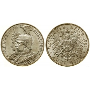 Germany, 2 marks, 1901, Berlin