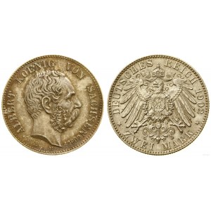 Nemecko, 2 posmrtné známky, 1902 E, Muldenhütten