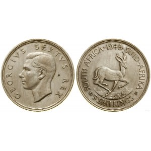 Republika Południowej Afryki, 5 szylingów, 1948, Pretoria