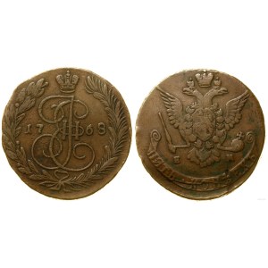 Rosja, 5 kopiejek, 1768 EM, Jekaterinburg