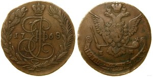 Russia, 5 kopecks, 1768 EM, Yekaterinburg