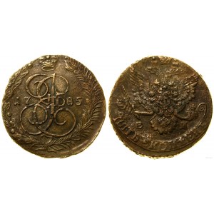 Rosja, 5 kopiejek, 1785 EM, Jekaterinburg