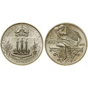 San Marino, 500 lira, 1985, Rome