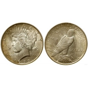 Spojené Štáty Americké (USA), dolár, 1922, Philadelphia