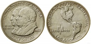 United States of America (USA), 1/2 dollar, 1923 S, San Francisco