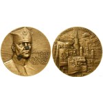Polsko, sada 8 medailí, průměr cca 40 mm, Varšava