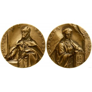 Polen, Satz von 9 Medaillen aus der königlichen Serie der Koszaliner Niederlassung der PTAiN, Warschau