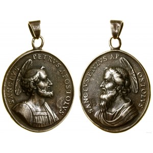 Devotional, religious medal, 18th century.