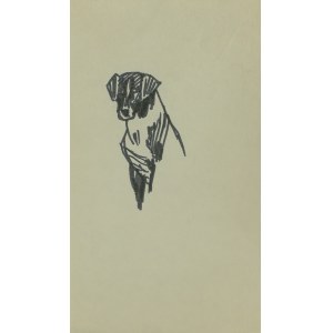 Ludwik MACIĄG (1920-2007), Skizze eines Hundes