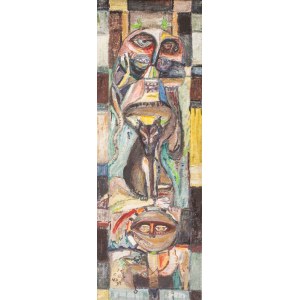 Włodzimierz POPIELARCZYK, Polska, xx W. (1925 - 1987), Totem, 1977 r.