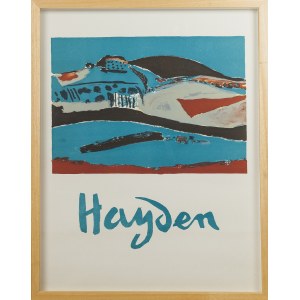 Henryk HAYDEN, Poland/France, 20th century. (1883 - 1970), Landscape from Provence, ca. 1965.