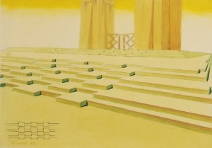 Marian KONARSKI (1909-1998), Projekt schodów VII, 1937