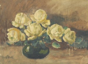 Ludwik REMER (1888-1979), Kwiaty w wazonie