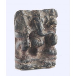 Płaskorzeźba bożka hinduskiego Ganeśa