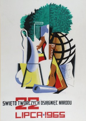 Tadeusz GRONOWSKI (1894-1990), Święto Twórczych Osiągnięć Narodu, 1965