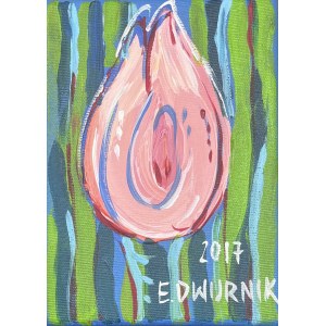 Edward Dwurnik ( 1943 - 2018 ), Tulpe, 2017