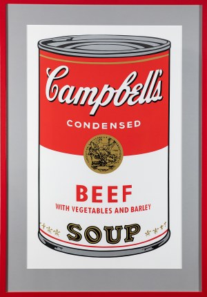 Andy Warhol (1928-1987), BEEF WITH VEGETABLES AND BARLEY, 1968