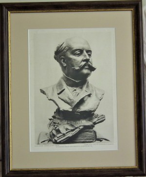 Teodor Rygier(1841-1913)Popiersie Juliusza Kossaka,1928