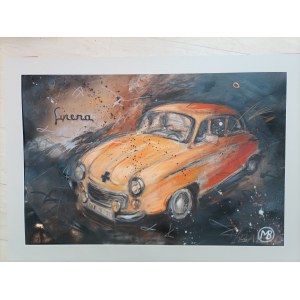 Monika Balkowiec,Cult cars-Syrena,2023