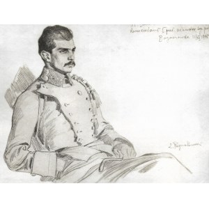 BELINA-PRAŻMOWSKI W. – w mundurze legionowym - wg rysunku Z. Rozwadowskiego.
