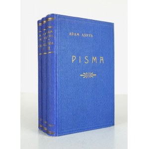 ASNYK Adam - Pisma. T. 1-3. 1924