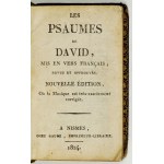[PSALMS of David]. Les Psaumes de David ...1824