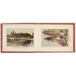 KRAKOW - album, leporello. Kraków [not before 1916]. Published by the Salon of Polish Painters. 16d, leporello, k. 10....