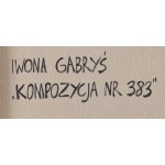 Iwona Gabryś (nar. 1988, Puławy), Kompozícia č. 383, 2023