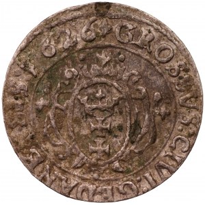 ZYGMUNT III WAZA - grosz 1626 Gdańsk 