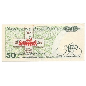 SOLIDARNOŚĆ - 50 groszy 1982 - Sejm ZOMO