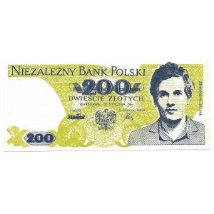 SOLIDARNOŚĆ - 200 zł. '86 - Zbigniew Bujak
