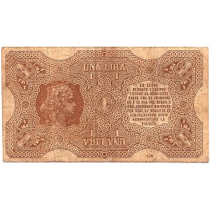 WŁOCHY - 1 lira 1874