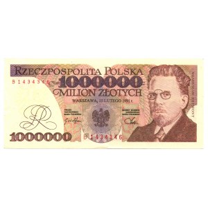 FAŁSZERSTWO - 1 milion złotych 1991 - B - 