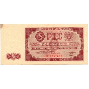 5 złotych 1948 - BF -